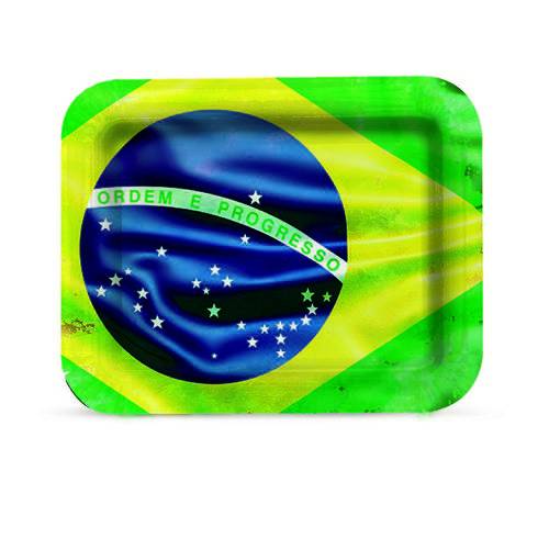 20 Bandejas Laminada Vai Brasil Copa do Mundo