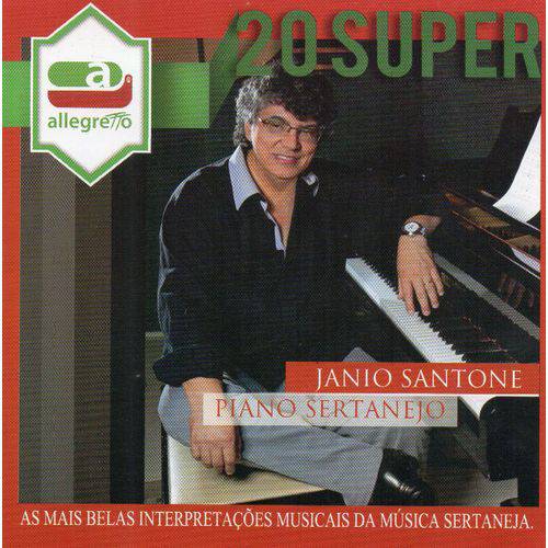 20 Super Janio Santone Piano Sertanejo
