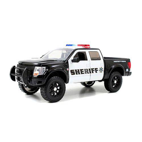 2011 Ford F150 Svt Raptor Police 1:24 Jada Toys
