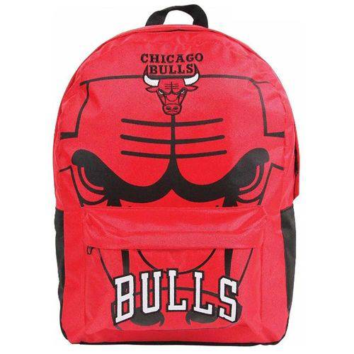 30343 - Mochila Escolar G Chicago Bulls NBA Dermiwil Vermelha