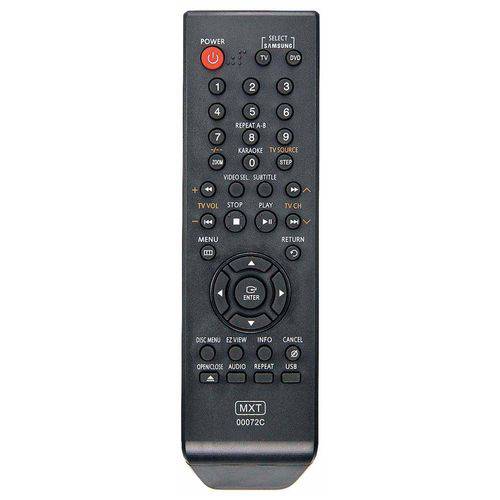 20624 Controle Remoto Mxt 01060 Samsung Tv/ Dvd 00072c