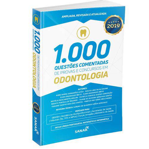 1.000 Questões Comentadas de Provas e Concursos em Odontologia