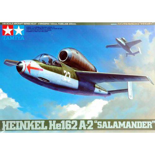 1/48 Heinkel He162 A-2 "salamander" - Tamiya