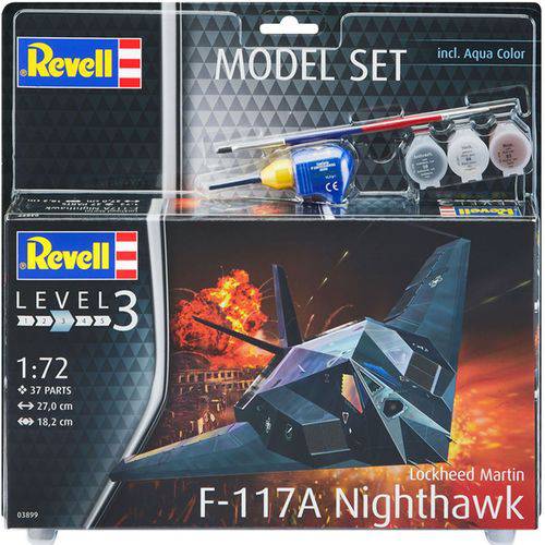 1/72 - F-117a Nighthawk Model Set - Revell