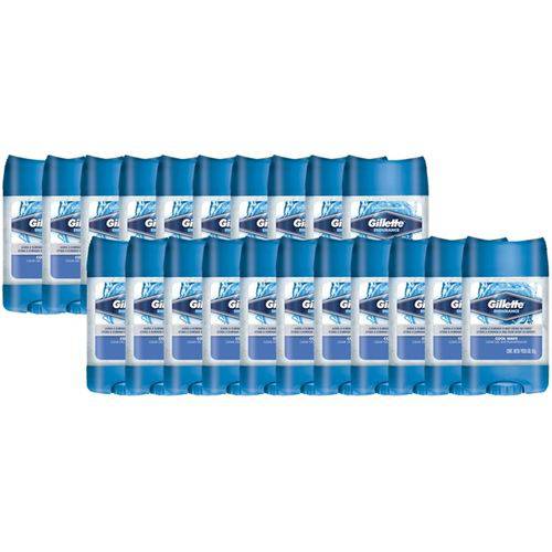 21 Desodorantes Clear Gel Cool Wave 82g