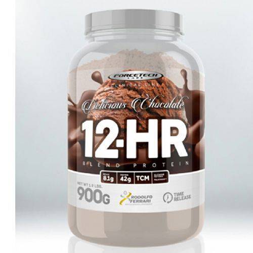 12-HR Blend Protein - 900g Delicious Chocolate - Forcetech Labs