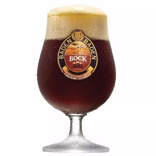 1 Taça Baden Baden Bock de Vidro Cerveja Copo 400ml Original