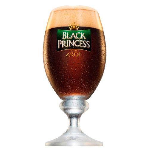 1 Taça Black Princess 300ml Copo Cristal Cervejas Original