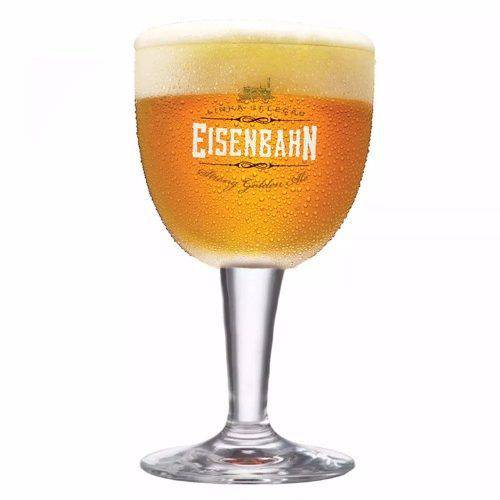 1 Taça Eisenbahn Strong Golden Ale 415ml Copo de Cerveja