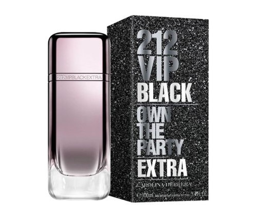 212 Vip Black Extra de Carolina Herrera Eau de Parfum Intense Masculino 100 Ml