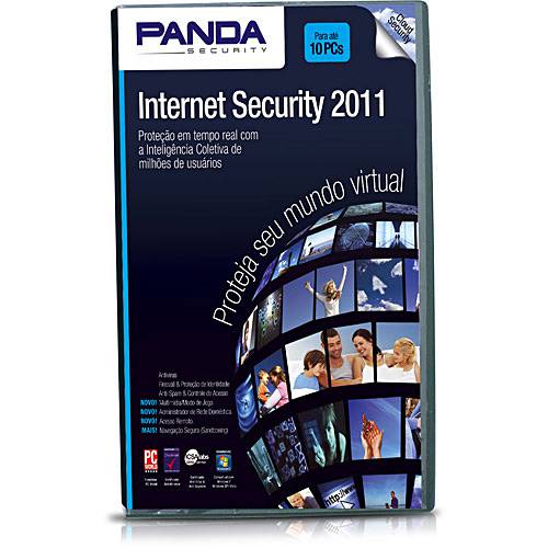 10 Licen¿as do Panda Internet Security 2011 para PC - Panda Security do Brasil S/A