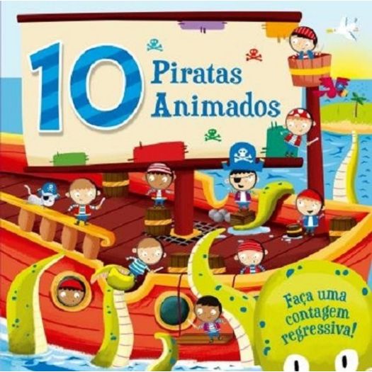 10 Piratas Animados - Ciranda Cultural