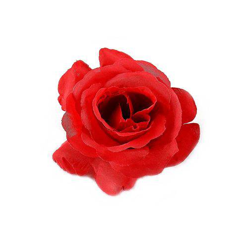 10 Unidades - Botão de Rosa Vermelha Colombiana Grande 8cm