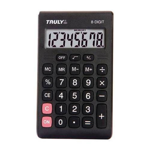 10 X Calculadora de Bolso Trully 8 Digitos Mod.283 Procalc