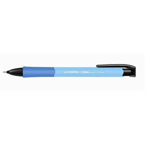 10 X Lapiseira 0.7 Mm 6637/1 com 4 Pencil Stabilo Azul