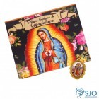 50 Cartões com Medalha da Nossa Senhora de Guadalupe | SJO Artigos Religiosos