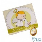 100 Cartões com Medalha de Nascimento | SJO Artigos Religiosos