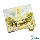 100 Cartões com Medalha de Nossa Senhora de Fátima | SJO Artigos Religiosos