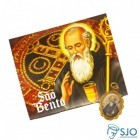 100 Cartões com Medalha de São Bento | SJO Artigos Religiosos