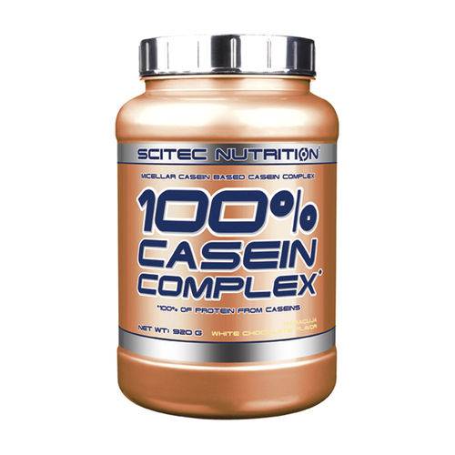 100% Casein Complex - 920g - Scitec Nutrition - Sabor Maracujá