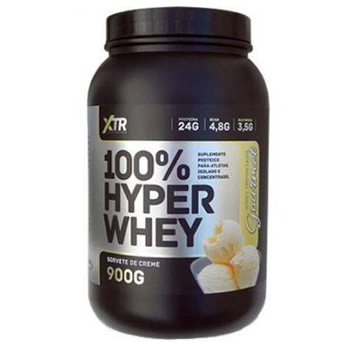 100% Hyper Whey - 900g Sorvete de Creme - XTR