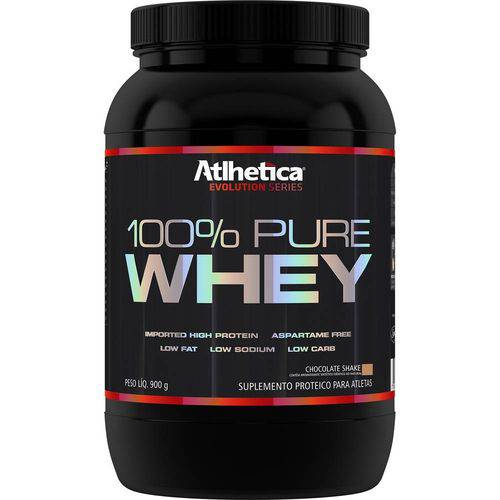 100 Pure Whey Protein 900gr - Atlhetica-Morango