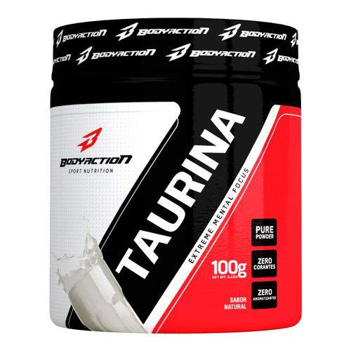 100% Taurina 100g Natural Body Action - Body Action