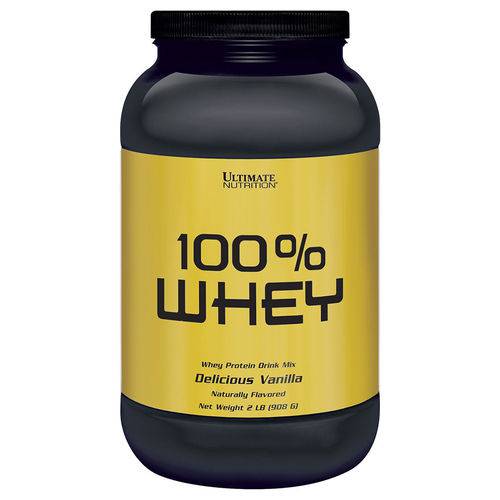 100% Whey (908g) Ultimate Nutrition - Baunilha