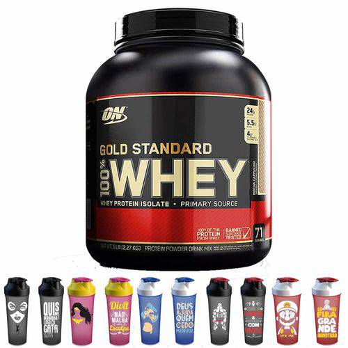 100% Whey Gold Standard Optimum Nutrition 5lb - Proteina