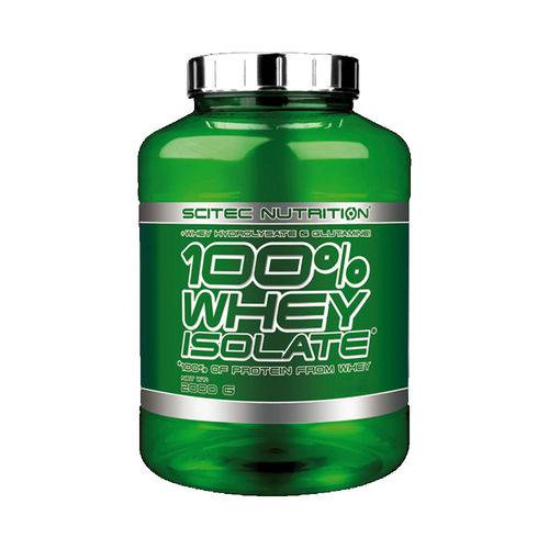 100% Whey Isolate - 2000g - Scitec Nutrition - Sabor Baunilha