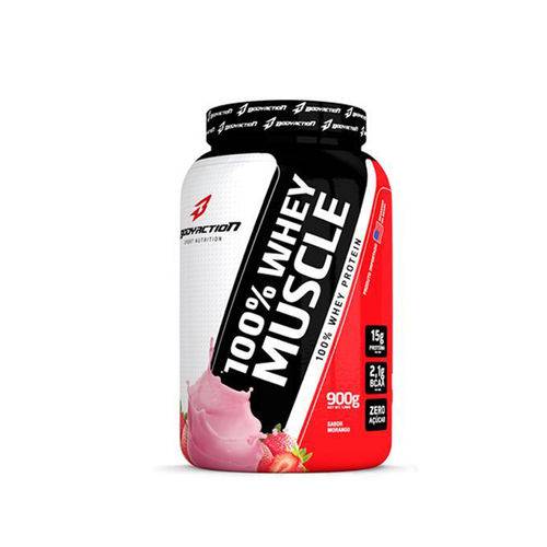 100% Whey Muscle 900g Body Action