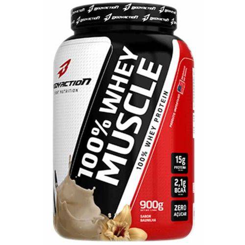 100% Whey Muscle 900g Body Action