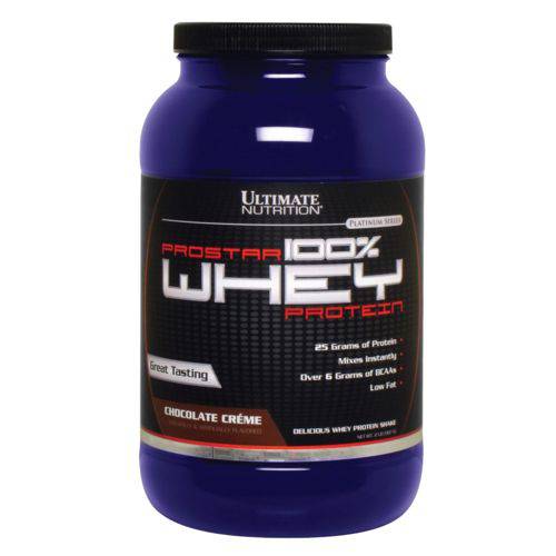 100% Whey Prostar Ultimate Nutrition Platinum Series