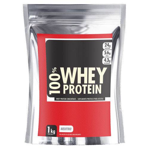 100% Whey Protein 1kg + Glutamina Ajinomoto 500g