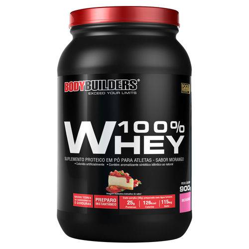 100% Whey Protein 900g – Bodybuilders