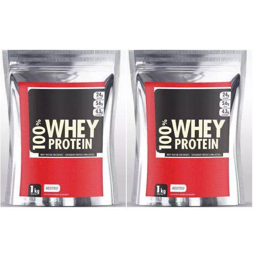 100% Whey Protein Concentrado 2kg