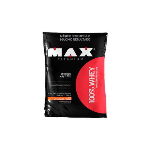 100% Whey Protein (2kg) - Max Titanium-Vitamina de Frutas