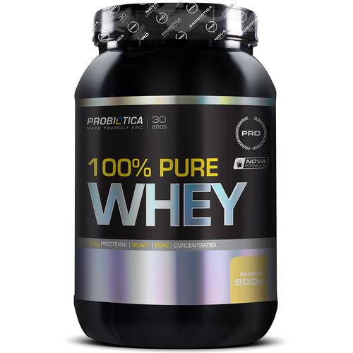 100% Whey Protein - Pote 900g - PROBIÓTICA