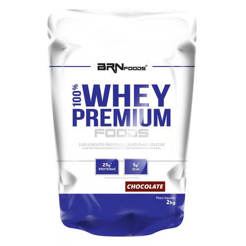 100% Whey Protein Premium Foods Refil 2kg – Brnfoods