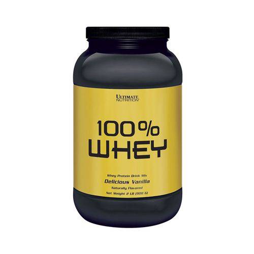 100% Whey Ultimate 2lbs (908g) - Baunilha - Ultimate Nutrition