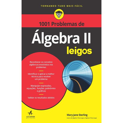 1001 Problemas de Algebras Ii Leigos - Alta Books