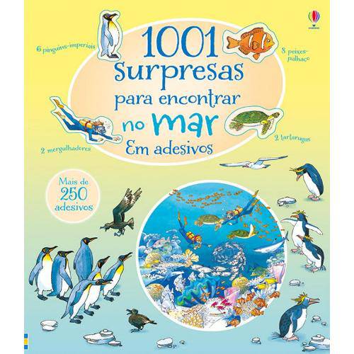 1001 Surpresas para Encontrar no Mar em Adesivos