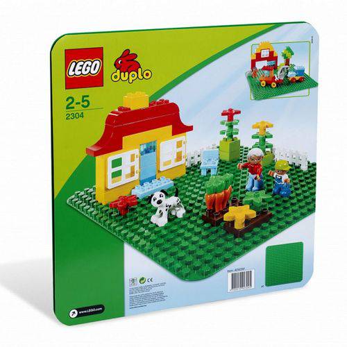 12304 LEGO Duplo Base de Construção Verde Grande
