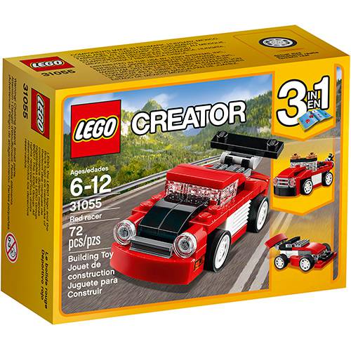 31055 - LEGO Creator - Carro de Corrida Vermelho