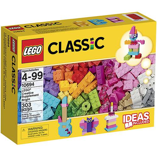 Qual Preço?】→ 10694 - LEGO Classic - Suplemento Criativo e Colorido