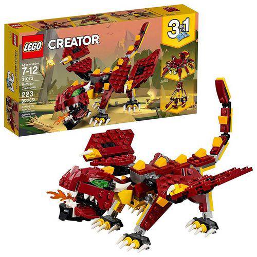 31073 - Lego Creator 3 em 1 Kit de Construção Criaturas Místicas