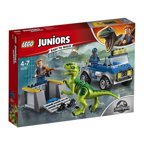 10757 Lego Juniors Jurassic World - Caminhão de Resgate de Raptor - LEGO