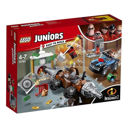 10760 Lego Juniors os Incríveis - o Homem da Mina Assalta o Banco - LEGO