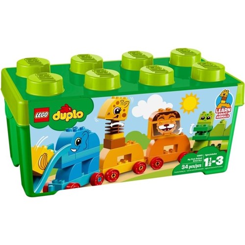 10863 Lego Duplo - a Minha Primeira Caixa - Trem Animal - LEGO