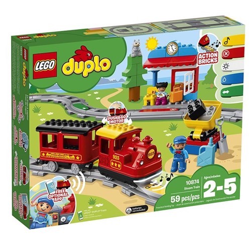 10874 Lego Duplo - Trem a Vapor - LEGO